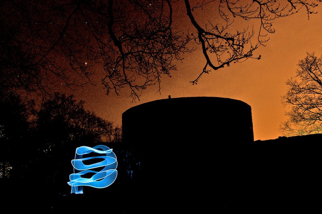 Light Art Performance Photography