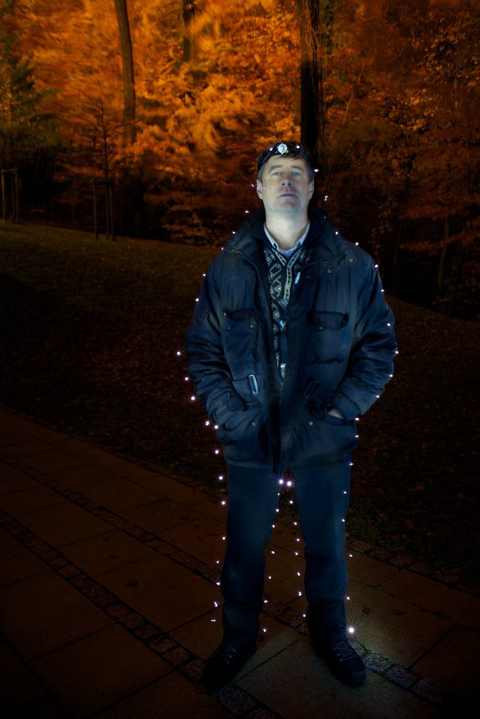 Light Art Performance Photography