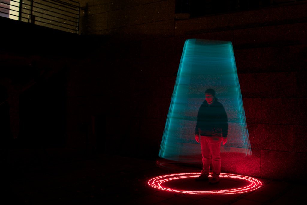 Light Art Performance Photography