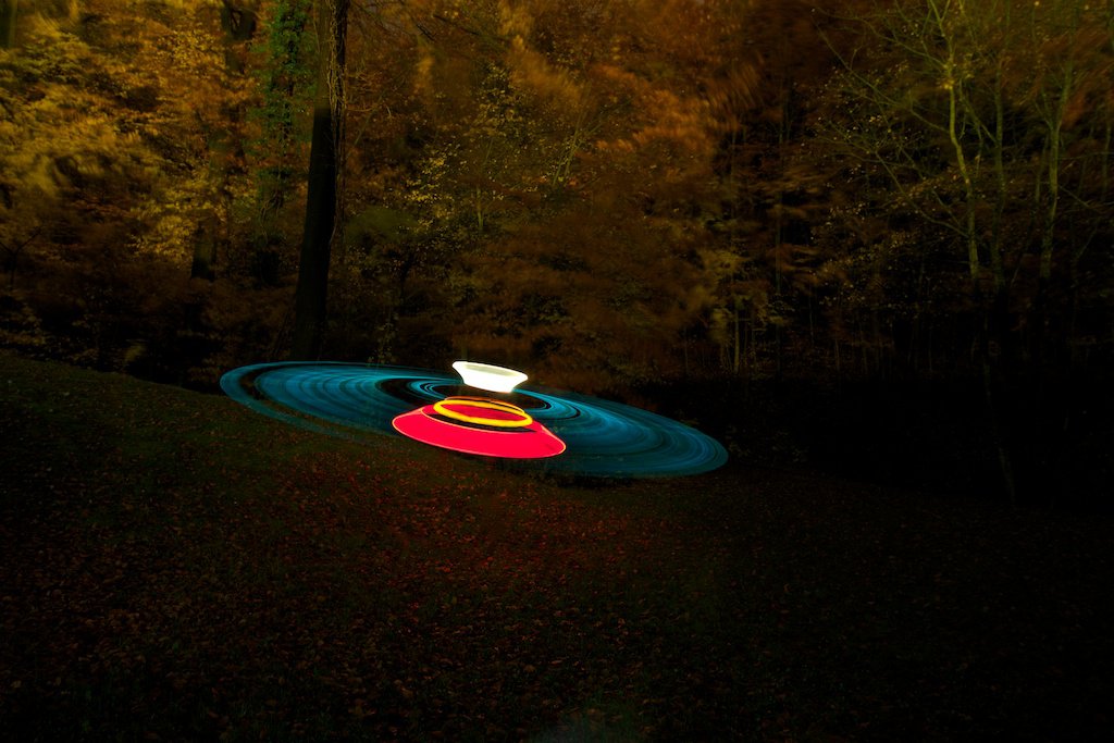 Light Art Performance Photography