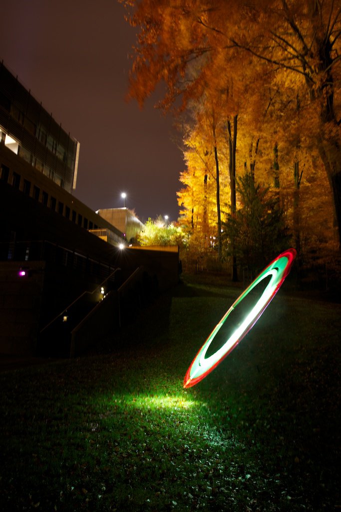 Light Art Performance Photography