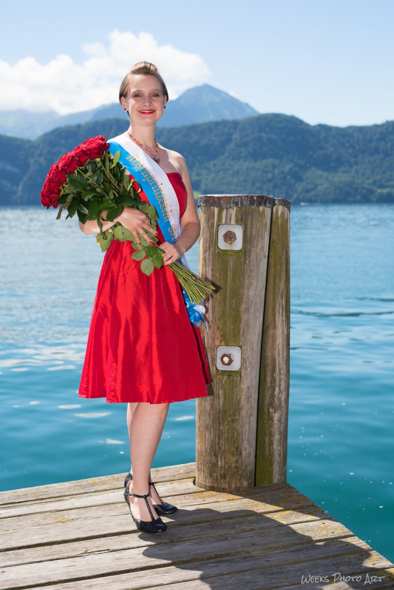 Rosenkönigin 2016 Weggis