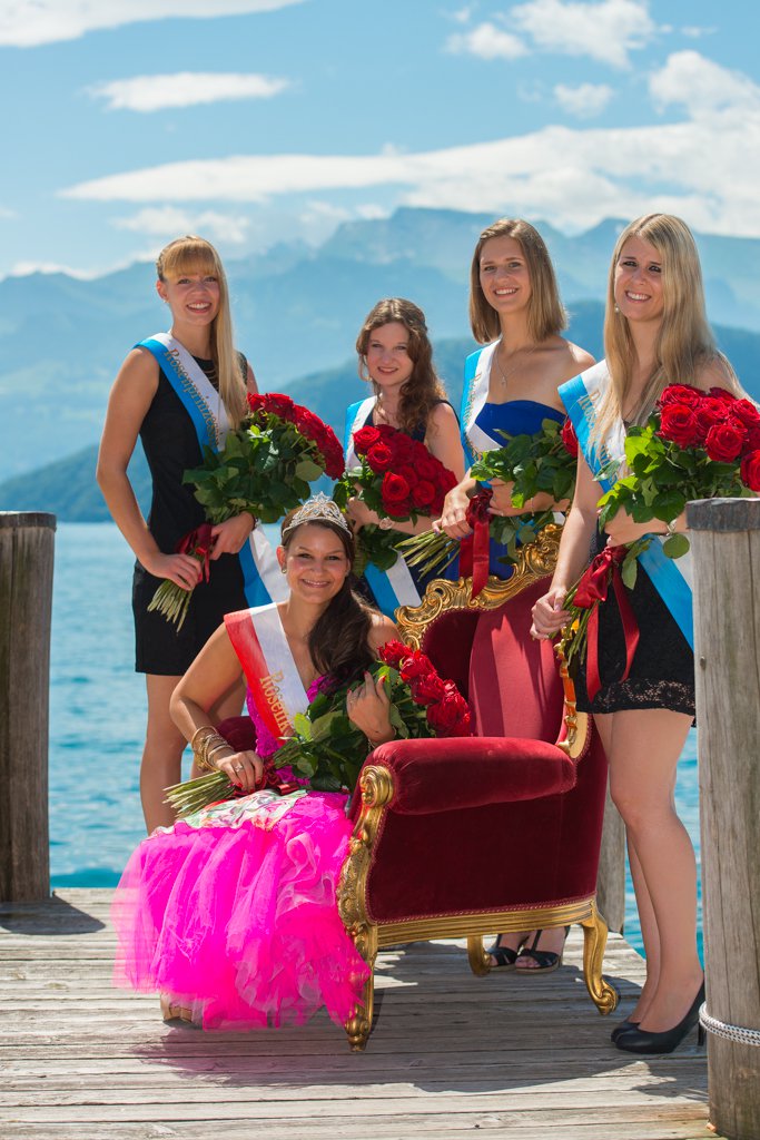 Rosenkönigin Weggis 2014