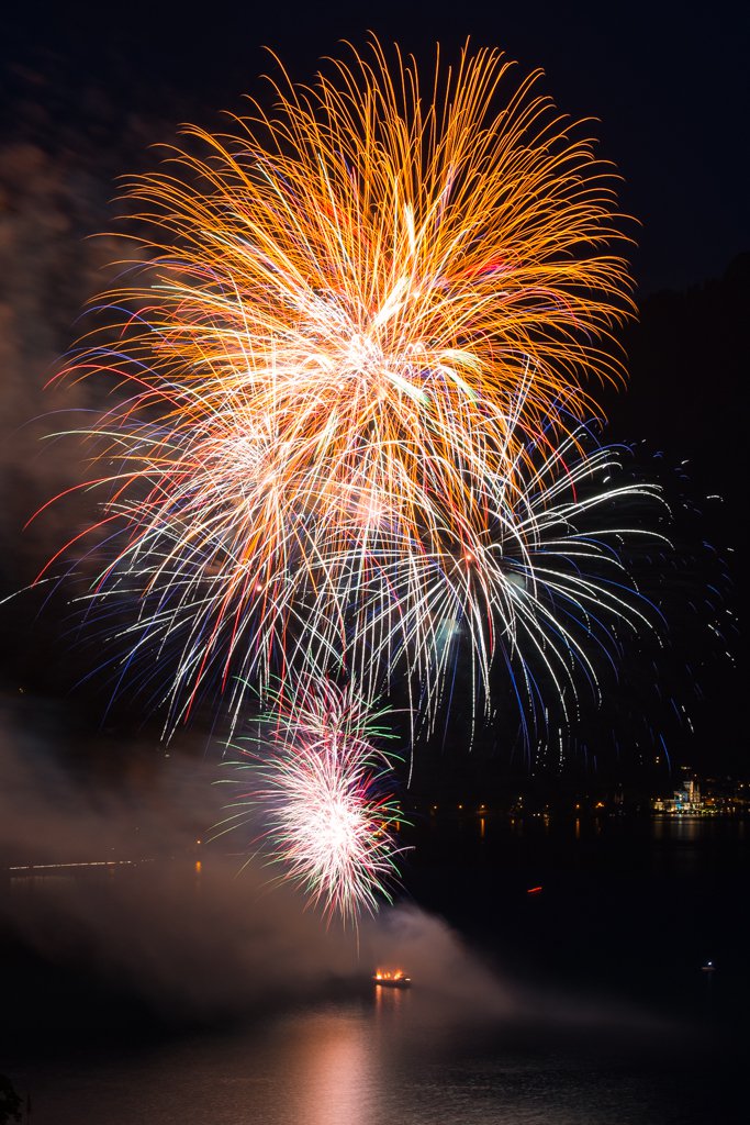Weggiser Rosenfest 2014 Feuerwerk