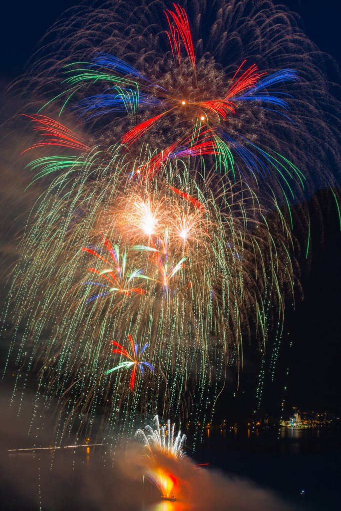 Weggiser Rosenfest 2014 Feuerwerk