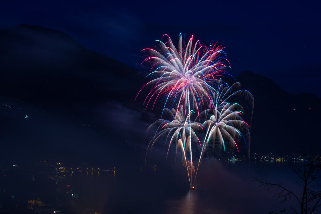 Weggiser Rosenfest 2014 Feuerwerk